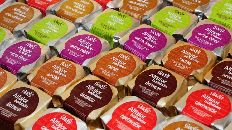 Los alfajores Guolis