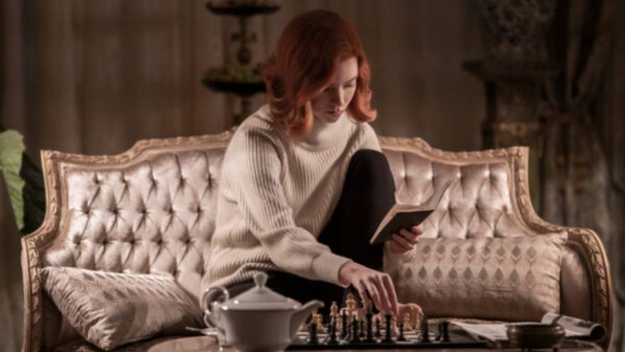 Gambito de dama es una de las series más populares en Netflix