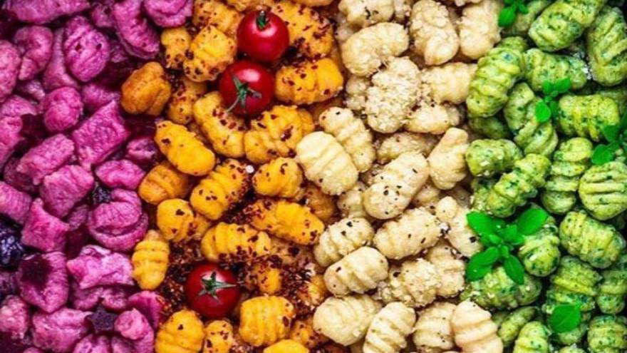 Los ñoquis se pueden hacer de diversos sabores