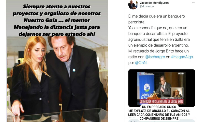 Otros de los recuerdos de Milagros Brito.