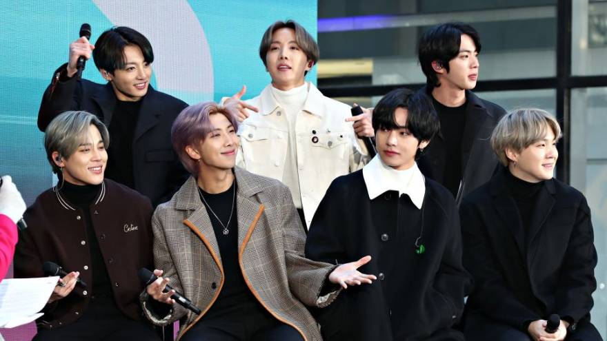 BTS es una de las bandas más escuchadas del 2020