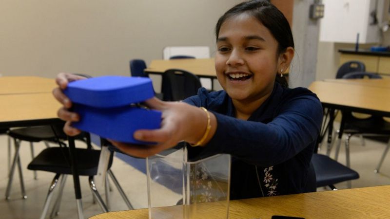 Gitanjali Rao fue también nombrada mejor científica joven, cuando tenía 11 años