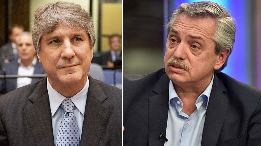 Boudou criticó al Gobierno y cargó contra el acuerdo con el FMI.
