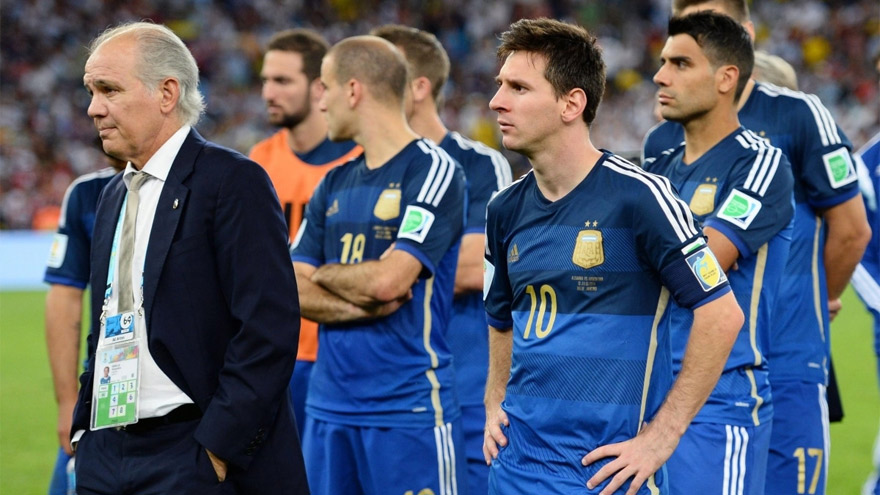 Sabella y la Selección de 2014.