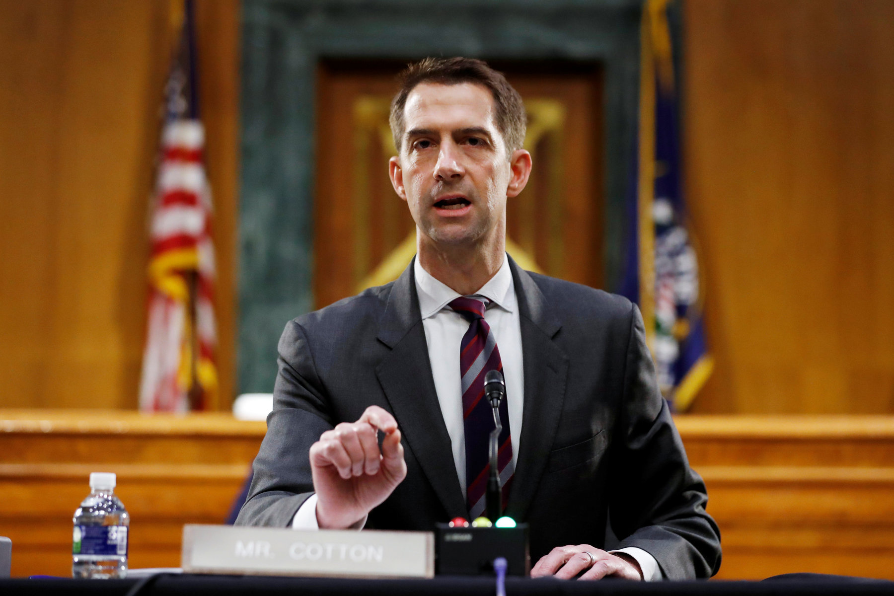 El senador estadounidense Tom Cotton