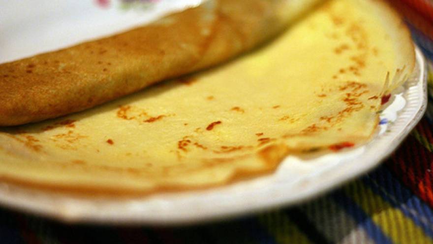 Los panqueques se preparan con una mezcla de pocos ingredientes