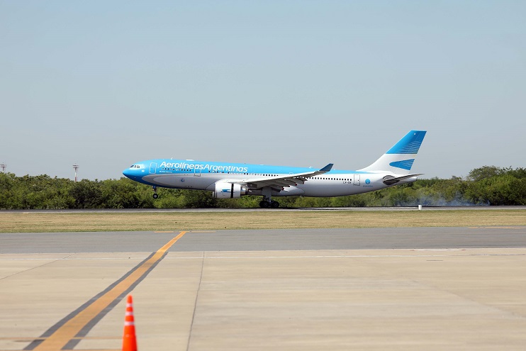 l Airbus 330 de la línea de bandera que protagoniza el llamado