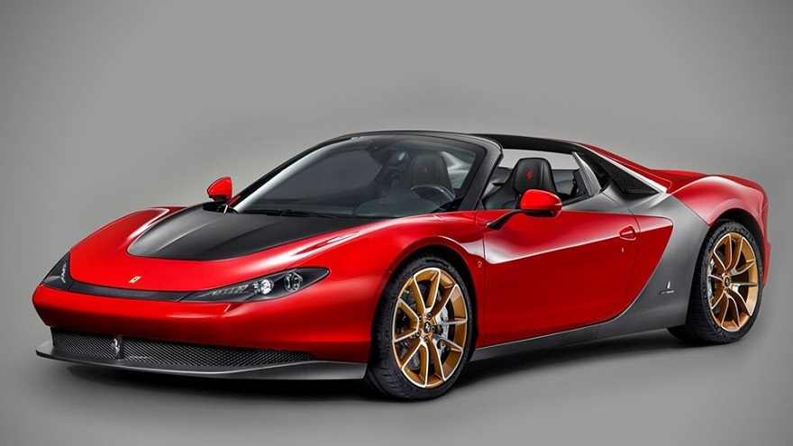 Un modelo exclusivo de Ferrari, uno de los autos más caros del mundo.