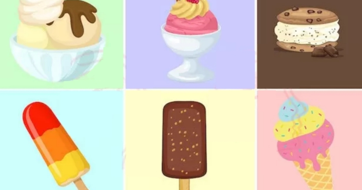 Elegí uno de estos seis helados y descubrí que rasgo de tu personalidad revela