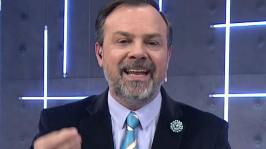 Gustavo Sylvestre dijo que una dosis de Sputnik le alcanzó para multiplicar anticuerpos.