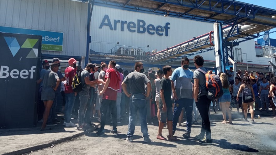 El frigorífico ArreBeef vuelve a trabajar