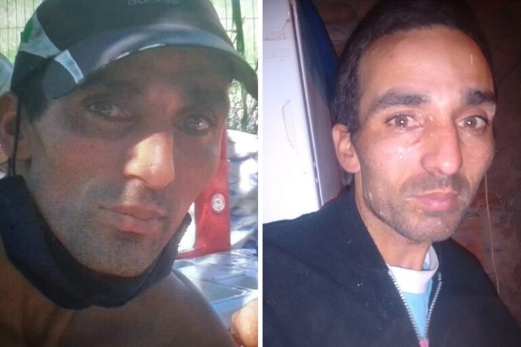 La imagen del secuestrador fue difundida en todos los medios de comunicación