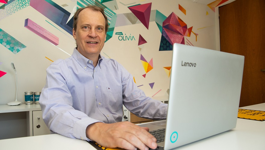 Alberto Bethke, socio fundador y CEO de Olivia