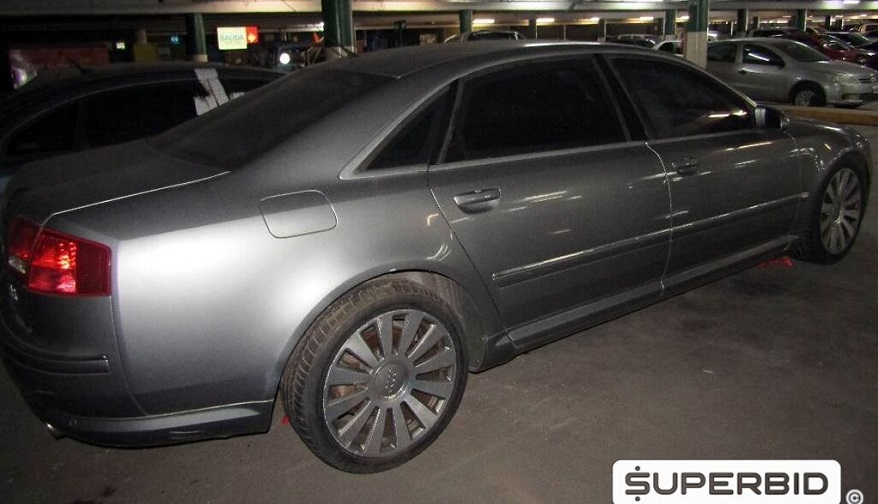 El Audi A8L que usó Cristina Fernández no funciona.