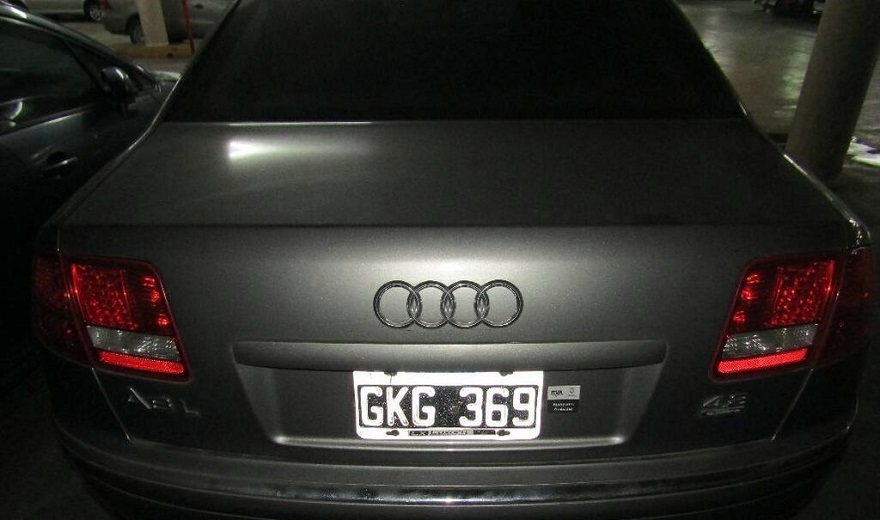 El blindaje del Audi que usó la ex Presidenta está vencido.
