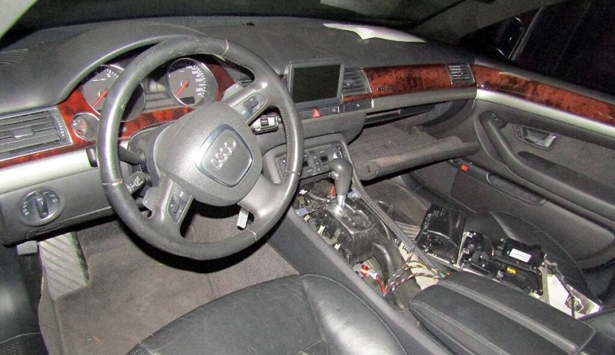 Así luce por dentro el Audi A8 que usó la ex Presidenta.