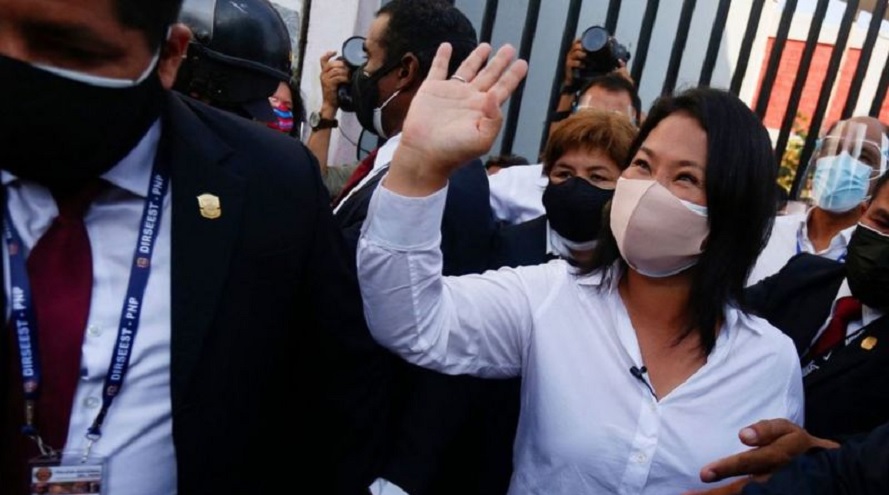 Keiko Fujimori parece quedar fuera de la discusión