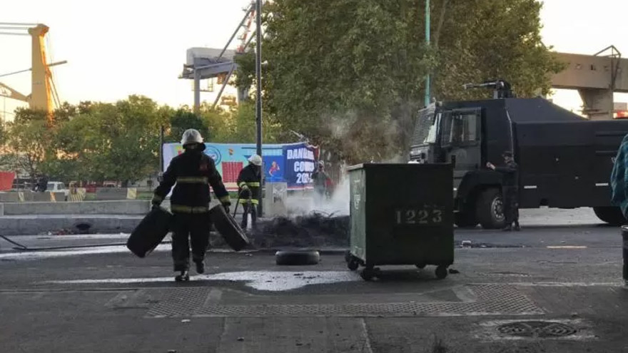 El bloqueo del puerto fue liberado de manera por fuerzas federales.