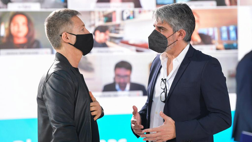 Protagonistas de la industria audiovisual, presentes en el anuncio.