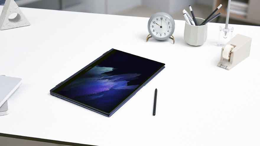 Samsung Galaxy Book Pro soporta el uso de lápiz óptico.