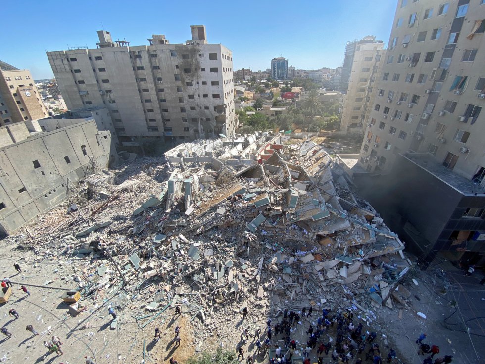 El derrumbe del edificio Al Jalaa