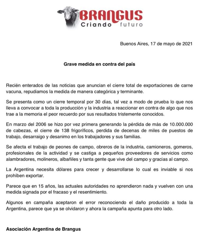 La intervención