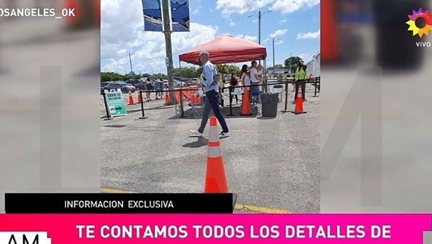 Después de la polémica Rial salió al aire en TV Nostra -programa que conduce en América, lunes a viernes a las 21- desde la habitación de su hotel y contó en detalles cómo fue el proceso