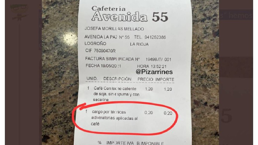 Un cargo extra para aquellas personas que tarden demasiado en decidir qué van a tomar o comer