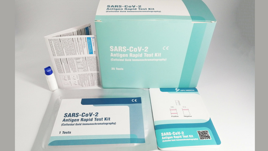 Test rápido de Lapu Medical, similar a los sustraídos.