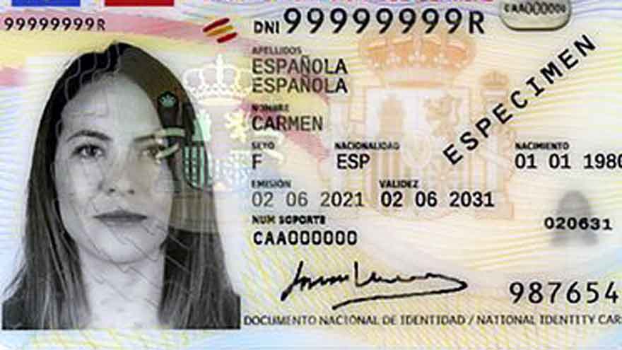 Este año España implementó un DNI digital.