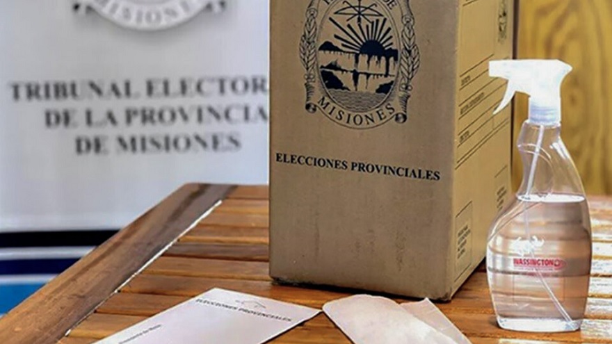 Con protocolos estrictos, Misiones celebra comicios legislativos y abre calendario electoral