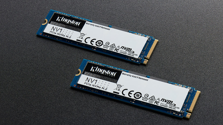 En NV1 está disponible en capacidades de 500 GB, 1 TB y 2 TB.