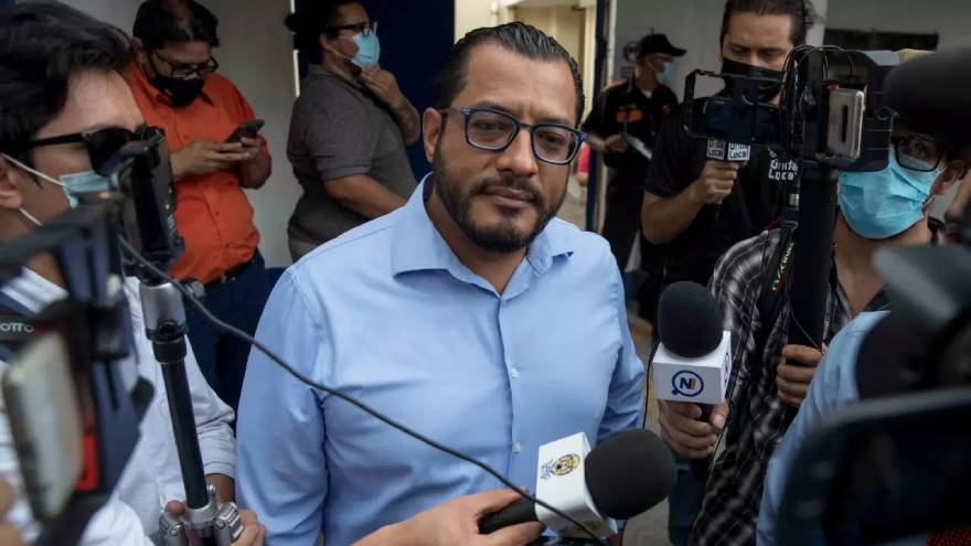 Félix Madariaga es uno de los líderes detenidos en Nicaragua