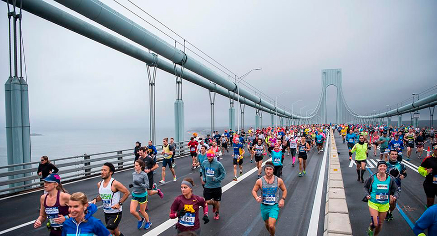maratón de Nueva York, que se realizaría el 7 de noviembre pero con la salvedad que reducirá notoriamente su cantidad de participantes