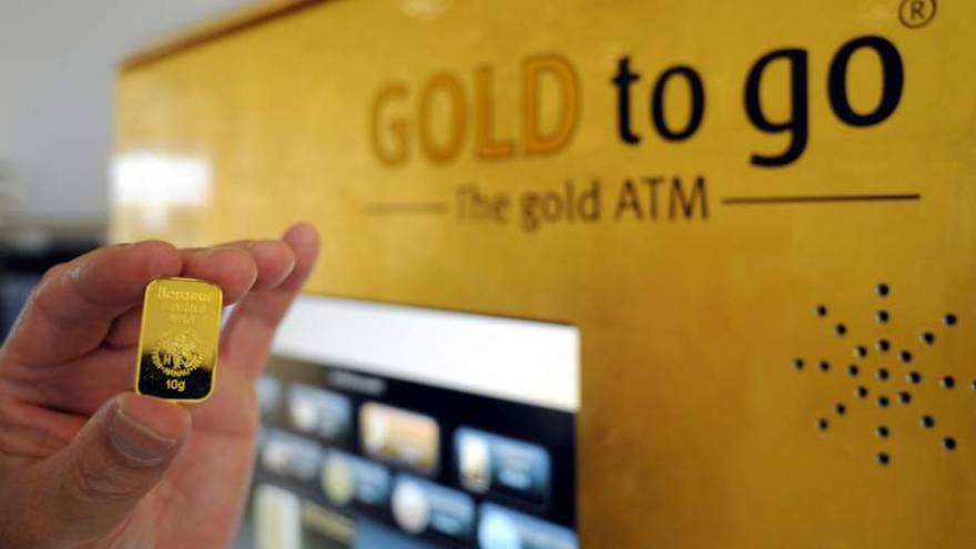 Cuánto cuesta el gramo de oro: actualmente hay máquinas expendedoras de lingotes