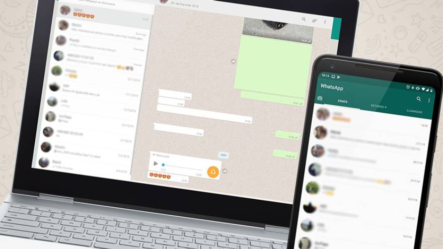 WhatsApp es una plataforma multidispositivo.