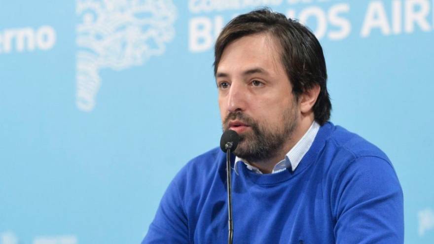 Nicolás Kreplak, ministro de Salud bonaerense.