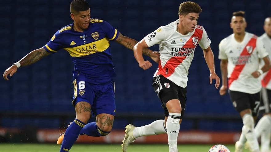 Boca y River lideran la tabla histórica del fútbol argentino
