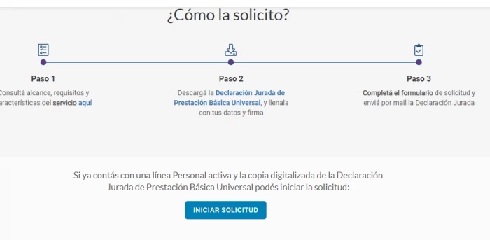 Cómo solicitar el plan a $150 en la página de Telecom