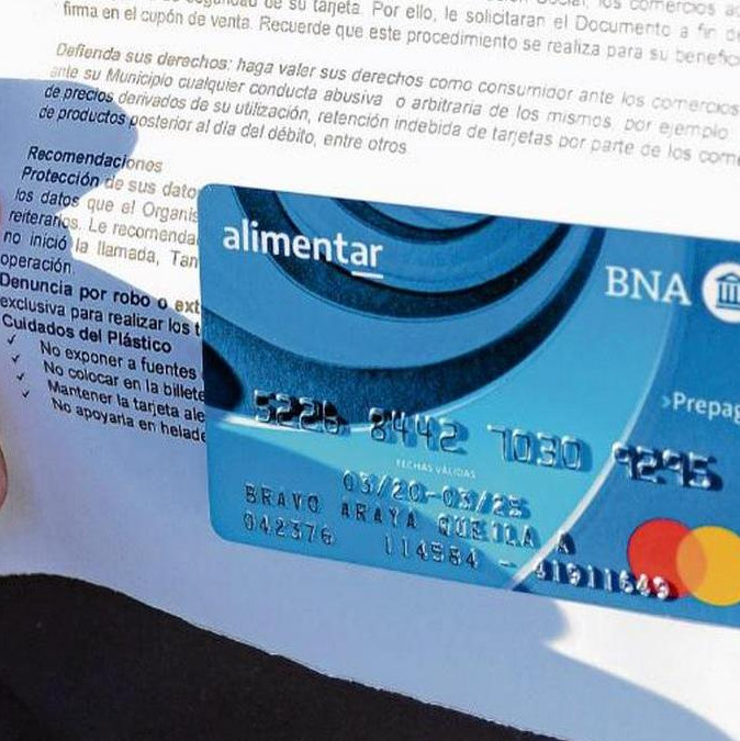 Tarjeta alimentaria: cómo anotarse para recibir el beneficio