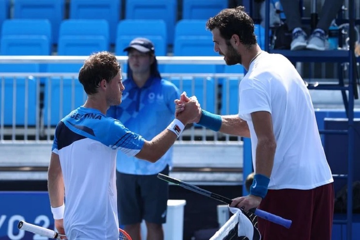 , Schwartzman perdió con Khachanov y quedó eliminado