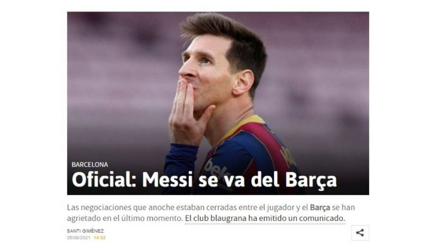 La portada de As