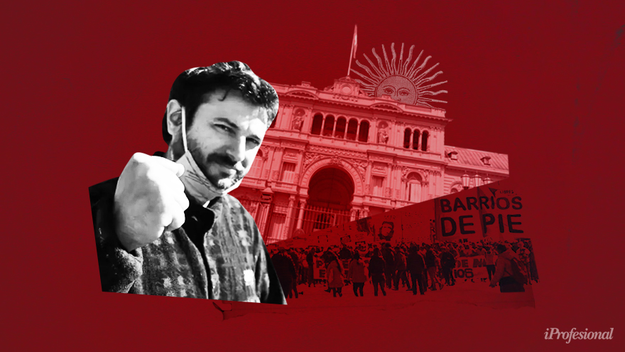 Pese a dar su apoyo político al Gobierno, el líder piquetero Juan Grabois advirtió sobre el riesgo de un estallido social