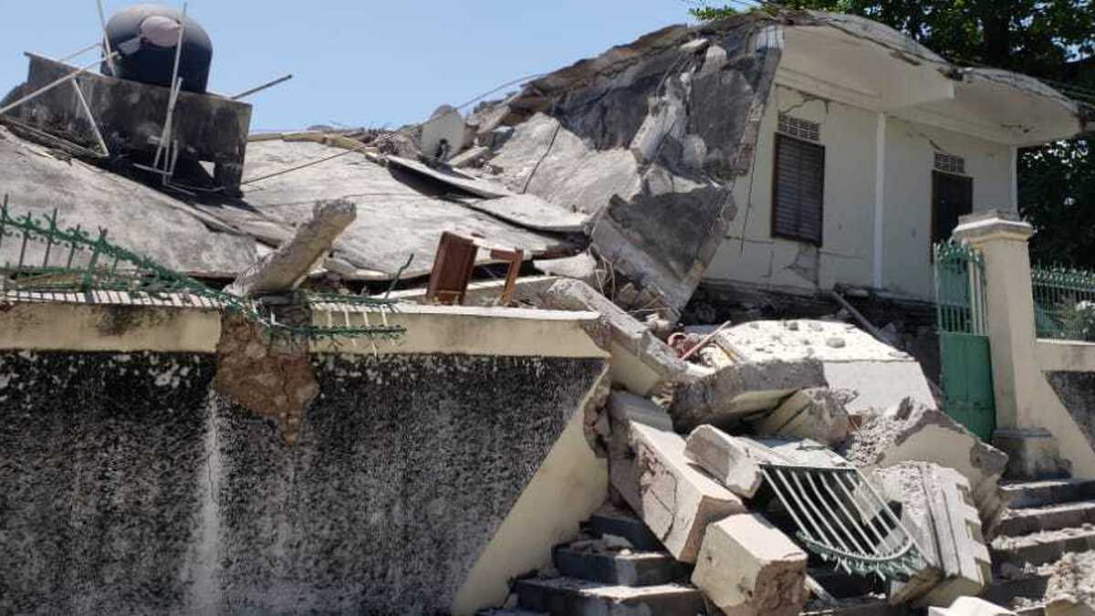 El número de muertos que dejó en Haití el terremoto del 14 de agosto aumentó a 2.207