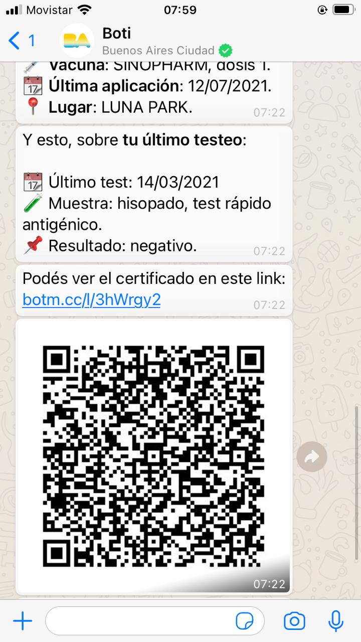 El carnet de vacunación de CABA se puede obtener