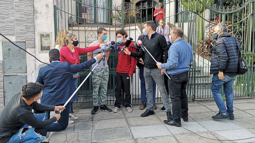 La desesperación de la familia