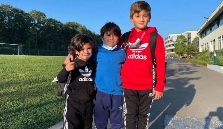 Los hijos de Lionel Messi comenzaron una nueva etapa en un exclusivo colegio parisino