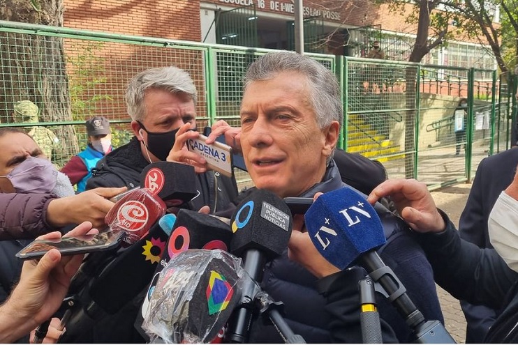 Macri votó y dijo que
