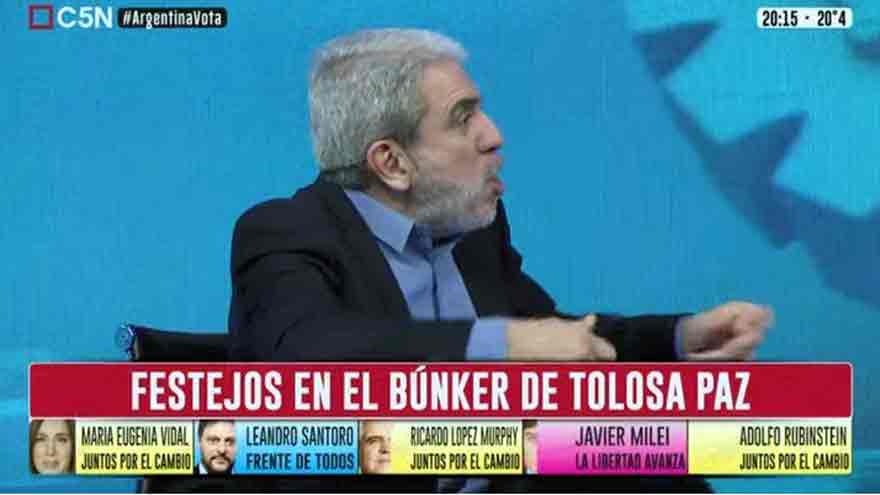 Aníbal Fernández participó del programa junto a Gustavo Sylvestre