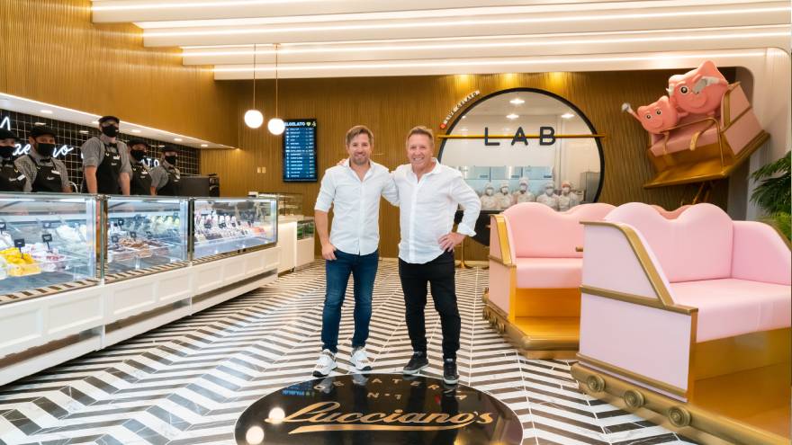 Los fundadores de Lucciano's